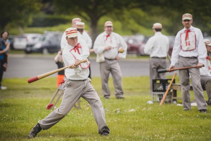 Vintage baseball shines at annual festival