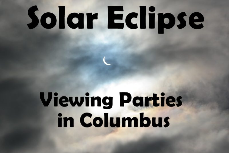 solar eclipse viewing party in Columbus